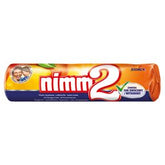Mit NIMM2 gefüllte Orangen- und Zitronenbonbons, angereichert mit Vitaminen, 50 g, 144 Stück